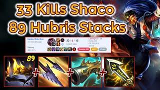 Testing the new Wildarrows with Hubris on Shaco! [League of Legends] Full Gameplay - Infernal Shaco