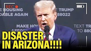 Trump Has FULL MELTDOWN at DISASTER AZ Speech