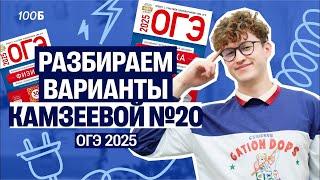 Физика ОГЭ - вариант №20 из Камзеевой | Азат Адеев  | 100балльный репетитор