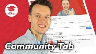 Fotos und Umfragen im YouTube Community Tab posten (alles, was du wissen musst)