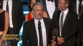 Emmys 2015 | The Daily Show Wins Outstanding Variety Talk Series