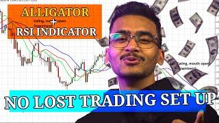 Expert Option Strategy | ALLIGATOR + RSI INDICATOR Strategy | NO LOST TRADING SET UP