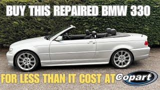 REPAIRING AN ABANDONED DVLA SEIZED BMW 330 SPORT