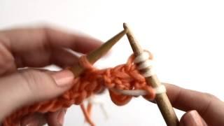 How to knit the two color Daisy Stitch | WE ARE KNITTERS