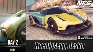 Need For Speed No Limits - Koenigsegg Jesko | Shadowfall (Day 2 - Intel)