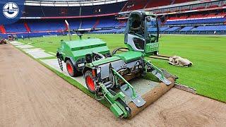 From Seed to Stadium: The INSANE Process How Soccer Grass Is Made!