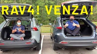 2021 RAV4 vs 2021 Venza: Cargo Space and Passenger Space - Who Wins?