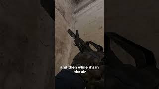 Self pop flash to destroy top banana #cs2 #counterstrike2 #popflash