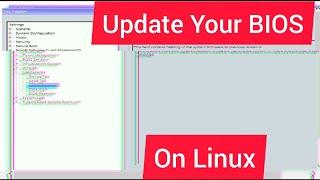 How To Update BIOS Using Linux | Dell Laptop