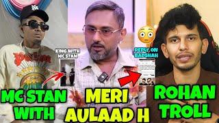 MC STAN WITH KING & RAA  YO YO TROLL BADSHAH | ROHAN CARIAPPA TROLL MTV HUSTLE