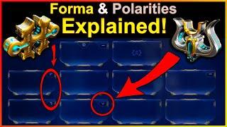 Warframe Beginner Basics on Forma Polarities Reactors & Catalysts