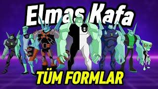 Ben 10: Elmas Kafa Tüm Formları ve Güçleri