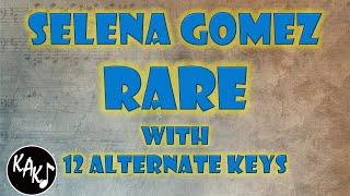 Rare Karaoke - Selena Gomez Instrumental Original Lower Higher Male Key