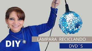 How to make a lamp by recycling DVDs