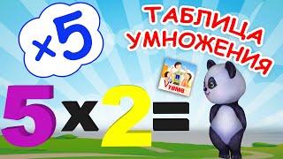 Музыкальная ТАБЛИЦА УМНОЖЕНИЯ на 5. Папа V теме