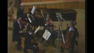 Sviatoslav Richter and the Borodin Quartet play Dvorak Quintet No.2 A Major Op.81