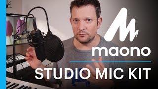 Maono AU-A04 Studio Microphone Kit - Audio Test & Review