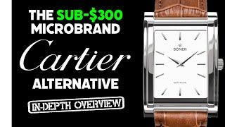 Söner Nostalgia Microbrand Watch Review - The Cartier Tank Alternative That's Under $300