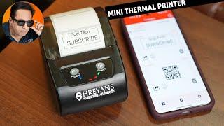 Boost Your Business with SHREYANS 58mm Mini Inkless Label Maker