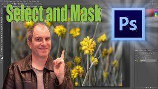 How To Use The Quick Selection Tool in Photoshop CC - Select and Mask