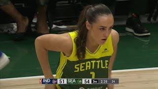 Nika Muhl Gets STANDING OVATION, FINALLY Checks In For 1st Time In WNBA Debut | Seattle Storm