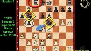 Stockfish8 & Houdini5 Play The Perfect Game Using Adams' Attack in the Sicilian Najdorf