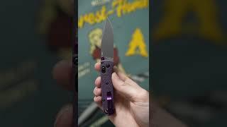 Нож Benchmade Mini Bugout сталь S30V рукоять Purple Grivory (533GY-09)