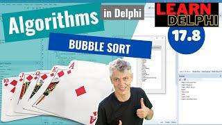 Learn Delphi Programming | Unit 17.8 | Algorithms - Sorting Arrays with a Bubble Sort