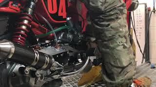 JB Tuning Casa Performance uk new SSR 265cc first run in dyno dyno. 44bhp