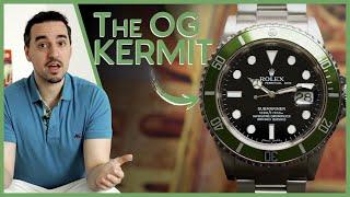 The OG Green Submariner: Rolex Submariner Kermit 16610LV