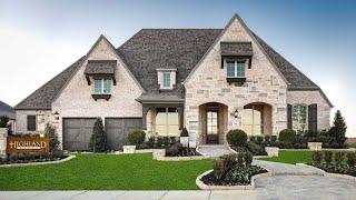 New Model Home Prosper TX | Star Trail | Highland Homes | Plan #262 | Beds 5 | Baths 4 | mid $500s