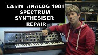 MF#36 Vintage analog Synthesizer 1981 E&MM Spectrum Repair