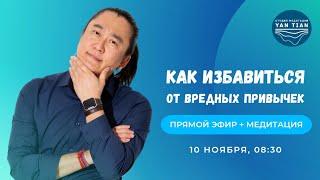 Как избавиться от вредных привычек | Прямой эфир + медитация | Ян Тиан