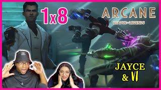 VI y JAYCE se unen CONTRA SILCO | ARCANE de League Of Legends Cap 8 | REACCION