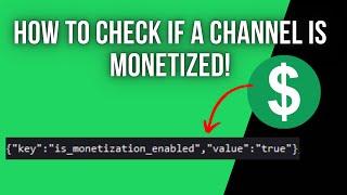 How To Check If A YouTube Channel Is Monetized!