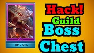 Massive Clan Boss Chest Hack?  | Raid: Shadow Legends