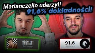 Marianczello uderzył z dokładnością 91,6%! | Marianczello Dominoni vs. Dawid Czerw