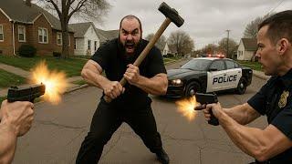 MOST BRUTAL High-Speed Police Chases Caught on Dashcam You Wouldn't Believe if Not Filmed - Part 24