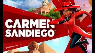 Carmen Sandiego 2025 globe-trotting scarlet super thief 2025 video game