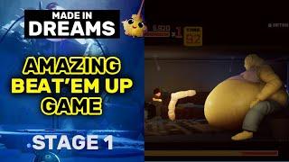 Stunning Beat'em Up Game ― Made in Dreams PS4 [MUST WATCH]