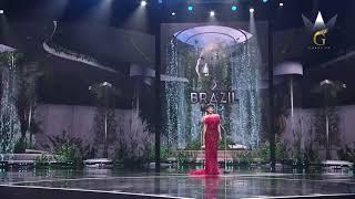 Lorena Rodrigues Miss Grand Brazil 2021 – evening gown – Preliminary￼ Miss Grand International ￼