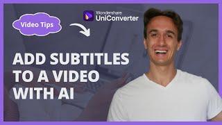 How to Add Subtitles to a Video Automatically with AI