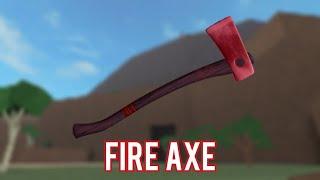 How To Get Fire Axe In Lumber Tycoon 2