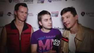 ГОРЯЧИЕ ГОЛОВЫ   Интервью Мегадискотека Arena Moscow 2014 musicBoxTv