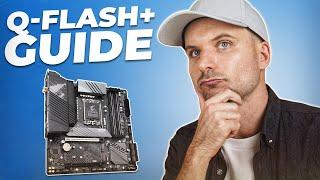 How to use GIGABYTE QFlash Plus - BIOS Flashback Guide for Intel AMD Motherboards