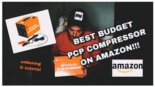 TOAUTO A1X PCP AIR COMPRESSOR IS A WIN!!! BEST BUDGET FRIENDLY COMPRESSOR FOR YOUR AIRGUN!!!