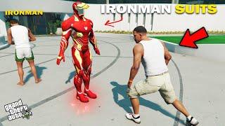 Franklin Stealing Ironman Suit in GTA 5 ! | Techerz