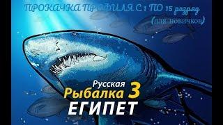 Русская рыбалка 3 Египет прокачка профиля