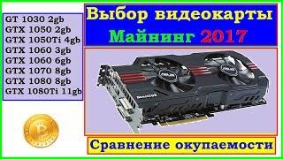 Майнинг. Выбор видеокарты Nvidia. Сравнение+окупаемость всех карт....