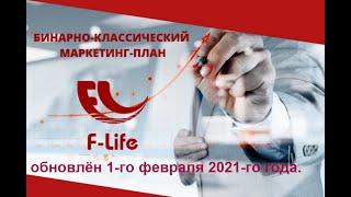 Маркетинг компании F-Life от 1 02 2021 года.